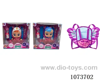 14inch doll with butterfly backpack