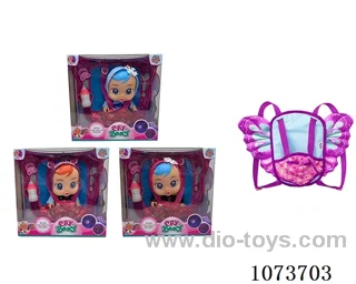 14inch doll with butterfly backpack