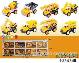 inertial vehicle in 8pcs display box