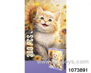 300pcs puzzle in bottom box