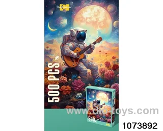 500pcs puzzle in bottom box