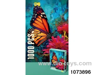 1000pcs puzzle in bottom box