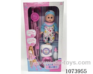 14inch doll with trolley
