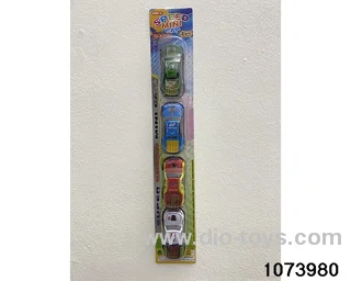 4pcs Alloy Pull Back Car in Blister card