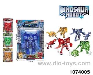 Disassemble Transformer Dinosaur in Blister with insert