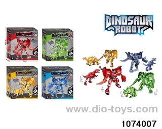 Disassemble Transformer Dinosaur in color box
