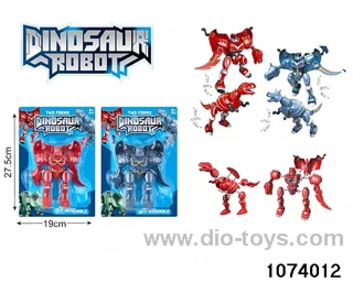 Disassemble Transformer Dinosaur in Blister card