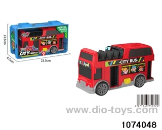 Friction Sightseeing car with light/sound
