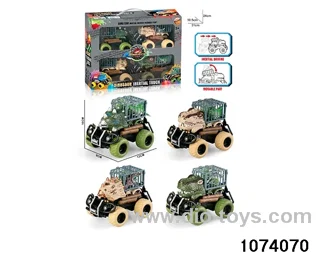 dinosaur car in Hand box
