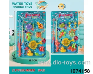 Twin Rod Fishing Combo in Blister card