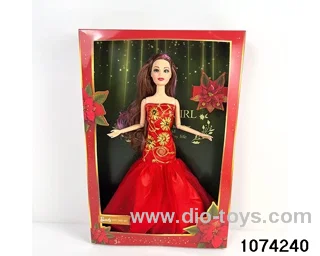 11 inch 9 jointed doll in window box