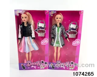 11 inch 9 jointed doll in window box