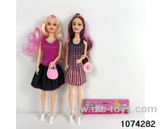 11 inch 9 jointed doll in PP bag with header