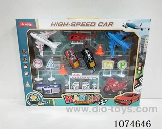 pull back car set