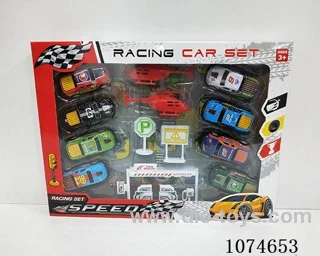 pull back car set