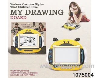 magnetic writing tablet in blister