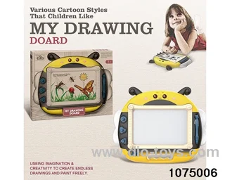 magnetic writing tablet in window box