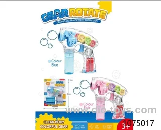 B/O bubble gun with light/music