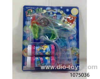 B/O bubble gun with light/music