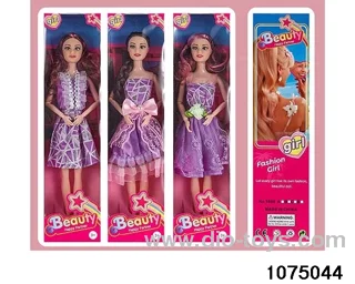 11.5 inch 9 jointed doll set in window box