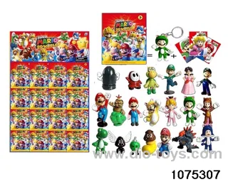 2.5 inch Super Mario Figurine Set in Hangtag