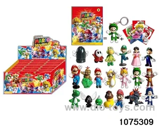 2.5 inch Super Mario Figurine Set in display box