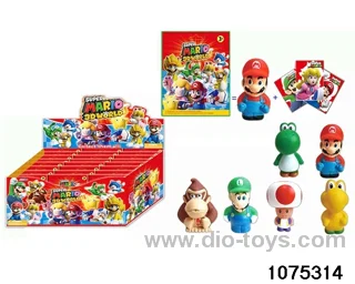 Super Mario Figurine Set in display box
