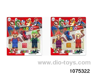 Mario Block Figure Set in Blister with insert