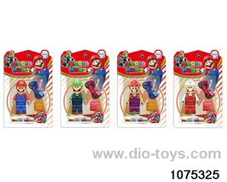Mario Block Figure Set in Blister with insert