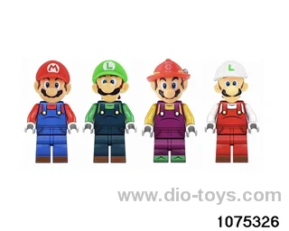 7 inch Mario Block Figure Set in opp bag