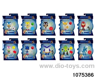3 inch Sonic Figurine Set in Blister with insert