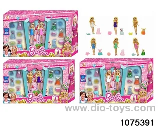 3.5 inch Barbie Set in window box