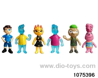 3.5 inch Elemental Madness City Doll Set in opp bag