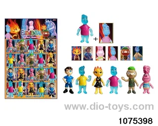 3.5 inch Elemental Madness City Doll Set in Hangtag