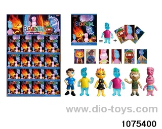 3.5 inch Elemental Madness City Doll Set in Hangtag
