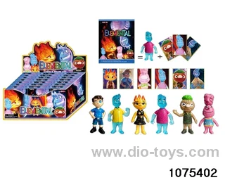 3.5 inch Elemental Madness City Doll Set in display box