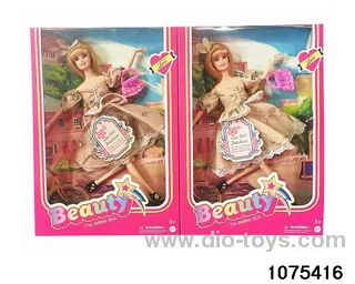 11.5 inch doll in window box