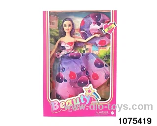 11.5 inch doll in window box