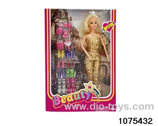 11.5 inch doll in window box