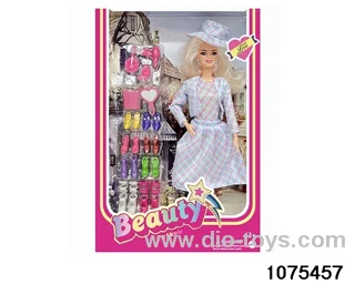11.5 inch doll in window box