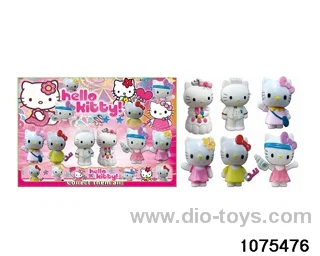 3 inch Hello Kitty doll set in Blister with insert
