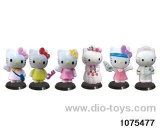 3 inch Hello Kitty doll set in opp bag