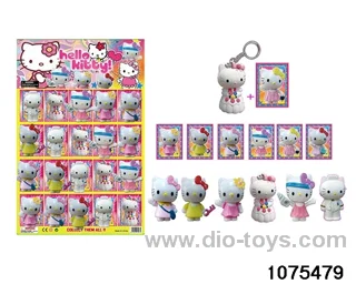 3 inch Hello Kitty doll set in Hangtag