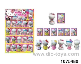 3 inch Hello Kitty doll set in Hangtag