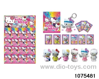 3 inch Hello Kitty doll set in Hangtag