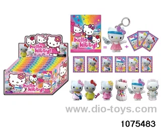 3 inch Hello Kitty doll set in display box