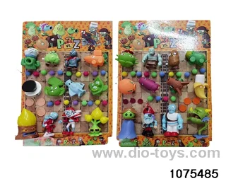5-7 inch Zombies Figurine Set in Blister with insert