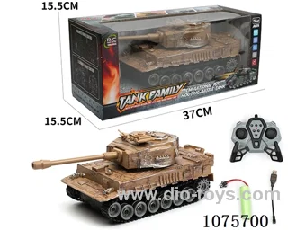 2.4G 9ch rc tank W L/M