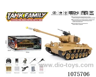 1:18 2.4G 20ch rc tank with water bullet