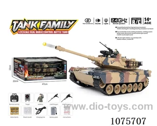 1:18 2.4G 20ch rc tank with water bullet